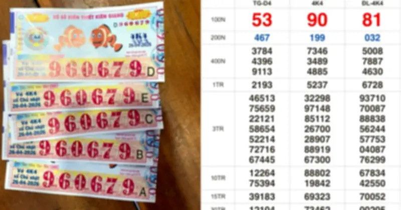Đại lý đổi thưởng 5 tờ vé số trúng an ủi 150 triệu đồng ở An Giang