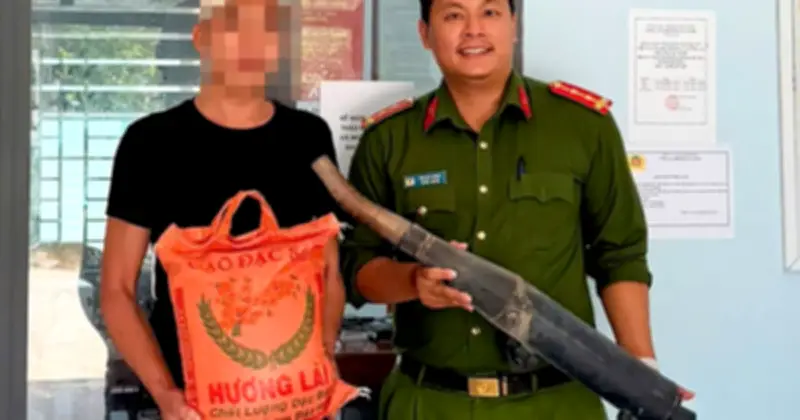 Đổi pô xe độ lấy gạo: Mô hình dễ thương của công an phường Ba Ngòi