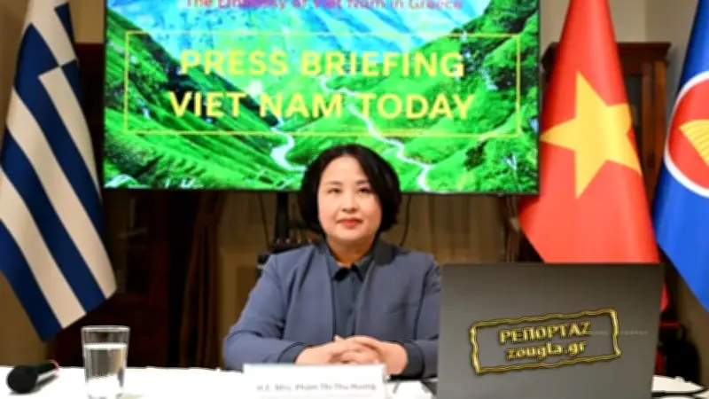 Đại sứ quán Việt Nam tại Hy Lạp tổ chức gặp gỡ báo chí về thành tựu đổi mới