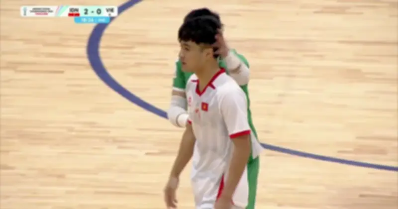 Đội tuyển Việt Nam thua Indonesia 2-3, lỡ hẹn chung kết Futsal Đông Nam Á