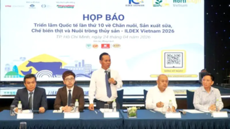 ILDEX Vietnam 2026: Triển lãm chăn nuôi sạch, sản xuất xanh