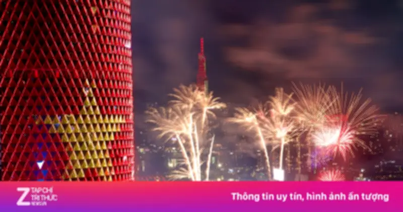 Điểm xem pháo hoa đẹp nhất TP.HCM dịp lễ 30/4 năm 2026
