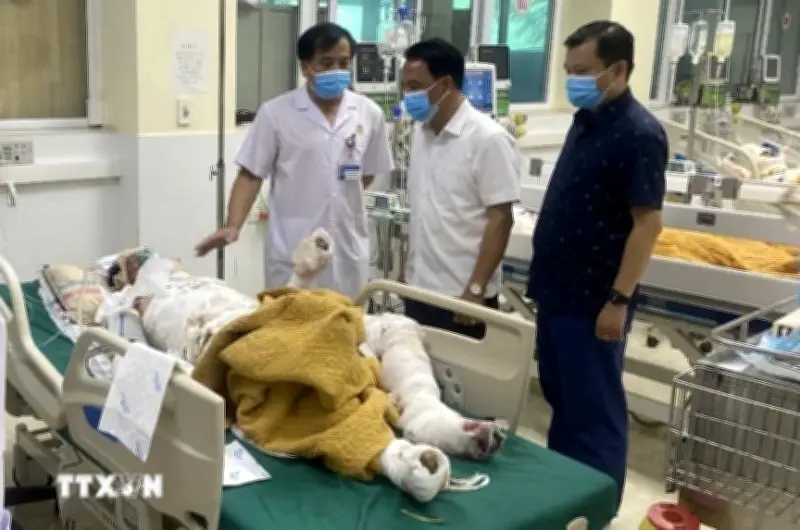 Điện Biên: Ba người dân bị bỏng đặc biệt nặng khi tham gia chữa cháy rừng