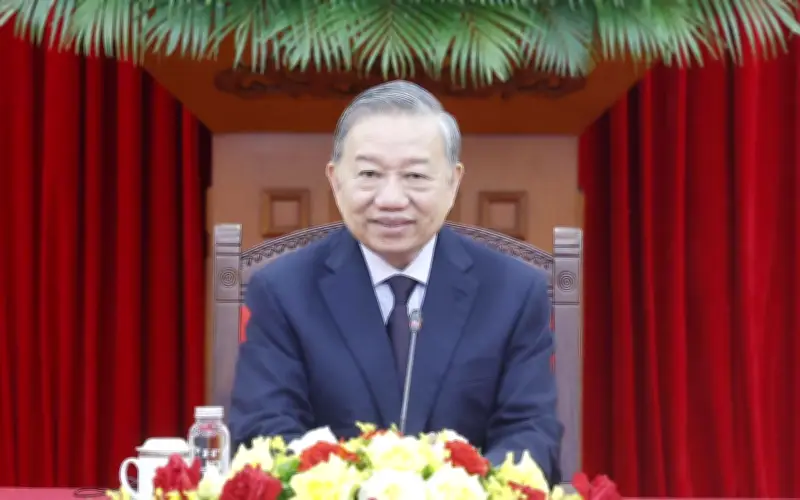 Điện đàm giữa Tổng Bí thư Tô Lâm và Thủ tướng Australia Anthony Albanese