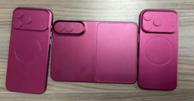 iPhone Fold 2026 Lộ Ảnh Mô Hình: Thiết Kế Siêu Mỏng, Thiếu Vắng MagSafe Gây Tranh Cãi