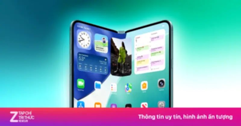 iPhone Gập: Bước Ngoặt Lịch Sử Của Apple Với Thiết Kế Màn Hình Mới