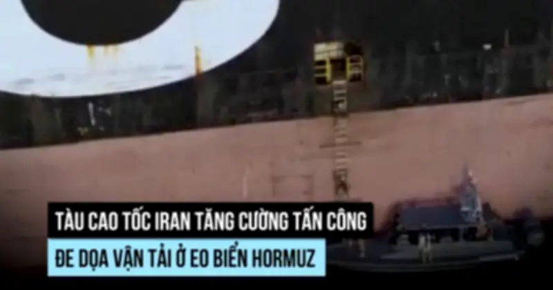 Iran dùng tàu cao tốc tại eo biển Hormuz, thách thức Mỹ