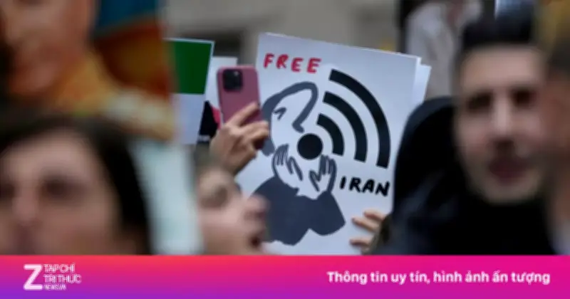 Iran Lập Kỷ Lục Thế Giới: Cắt Internet Toàn Quốc 38 Ngày Liên Tục