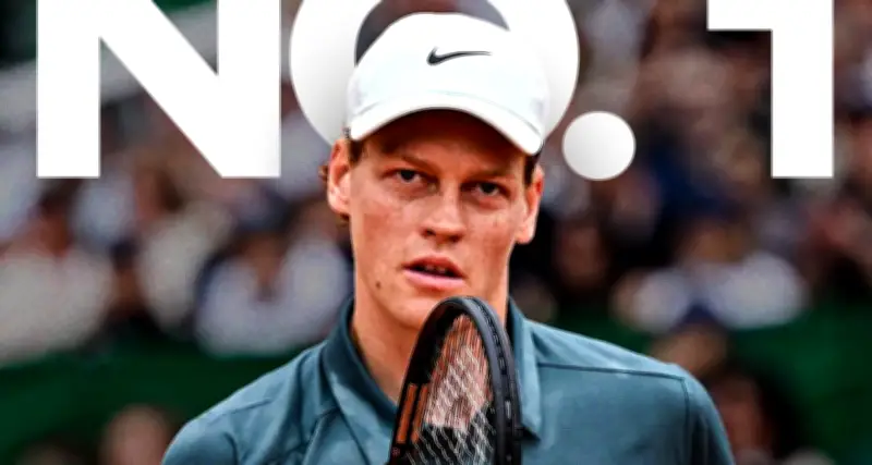 Jannik Sinner trở lại ngôi số 1 ATP, sánh ngang Djokovic và Nadal