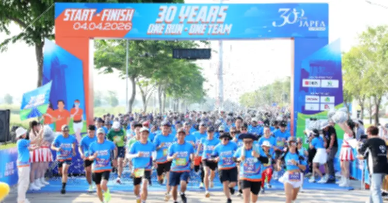 Japfa Việt Nam Kỷ Niệm 30 Năm Với Giải Chạy Gắn Kết Hơn 800 Vận Động Viên