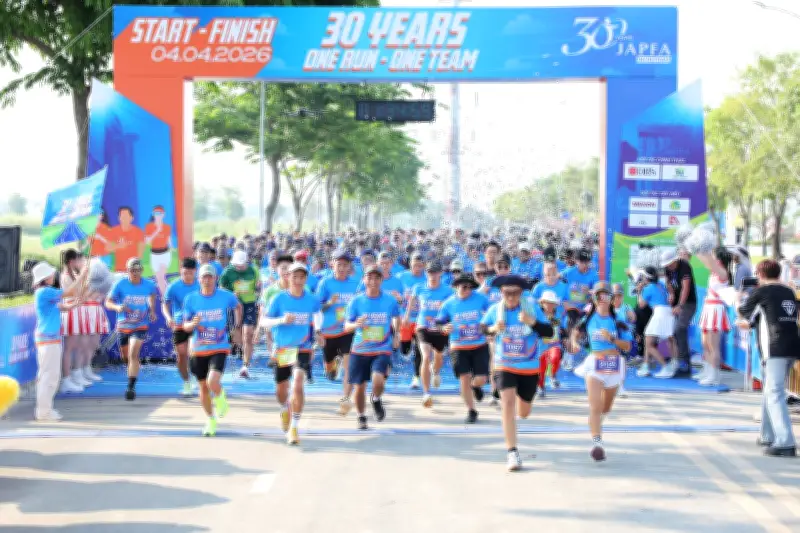 Japfa Việt Nam tổ chức giải chạy kỷ niệm 30 năm với thông điệp đoàn kết