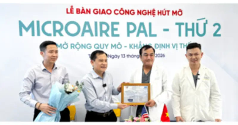 JK Nhật Hàn nâng công suất hút mỡ AI Ommi với Microaire PAL 750