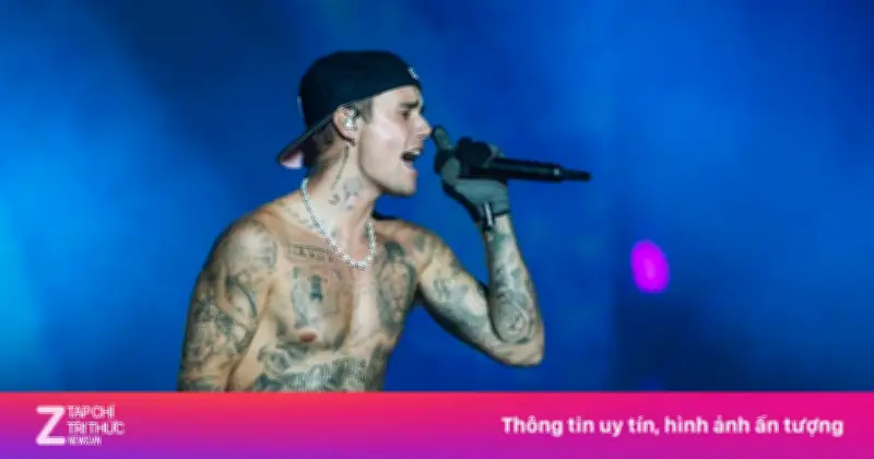 Justin Bieber Gây Tranh Cãi Với Màn Trình Diễn Đơn Giản Tại Coachella 2026