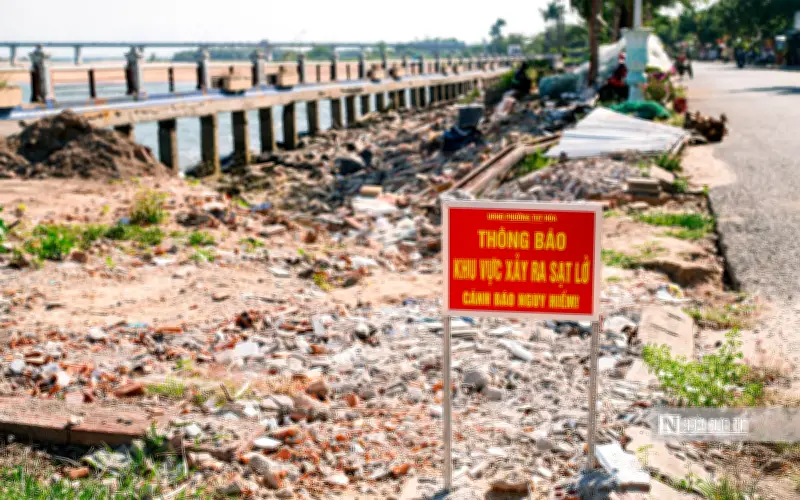 Kè Bạch Đằng xuống cấp trầm trọng sau 20 năm, đe dọa an toàn người dân Đắk Lắk