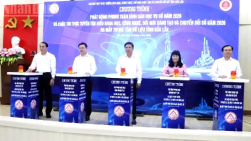 Đắk Lắk Phát Động Phong Trào 'Bình Dân Học Vụ Số' Với 5 Mục Tiêu Trọng Tâm