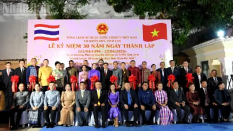 Kỷ niệm 30 năm Tổng Lãnh sự quán Việt Nam tại Khon Kaen, Thái Lan