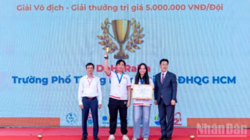 Kỳ thi Olympic Tin học miền Trung-Tây Nguyên 2026 bế mạc với nhiều thành tích ấn tượng
