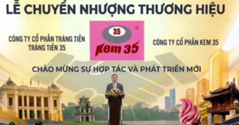 Kem 35 chính thức chuyển nhượng thương hiệu, mở ra kỷ nguyên phát triển mới