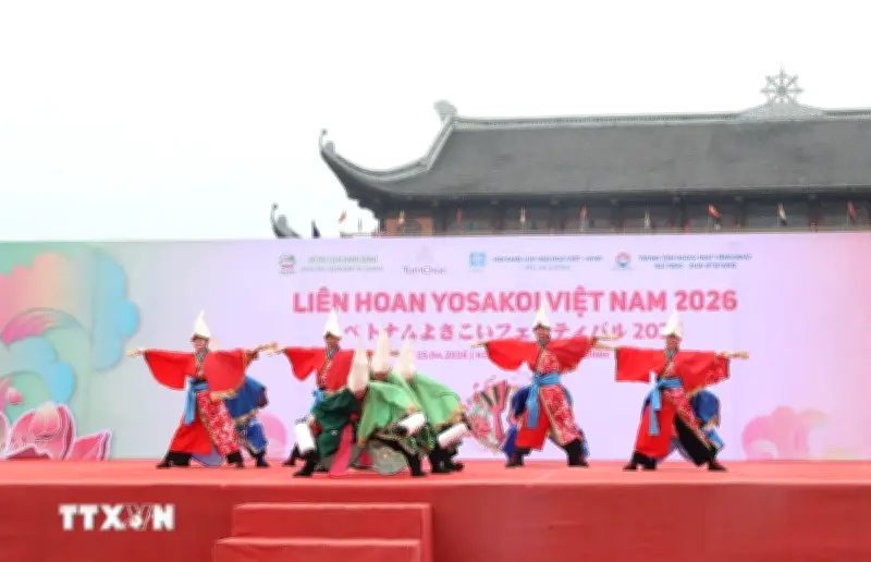 Khai mạc Lễ hội Yosakoi Việt Nam tại Khu du lịch Tâm Chúc