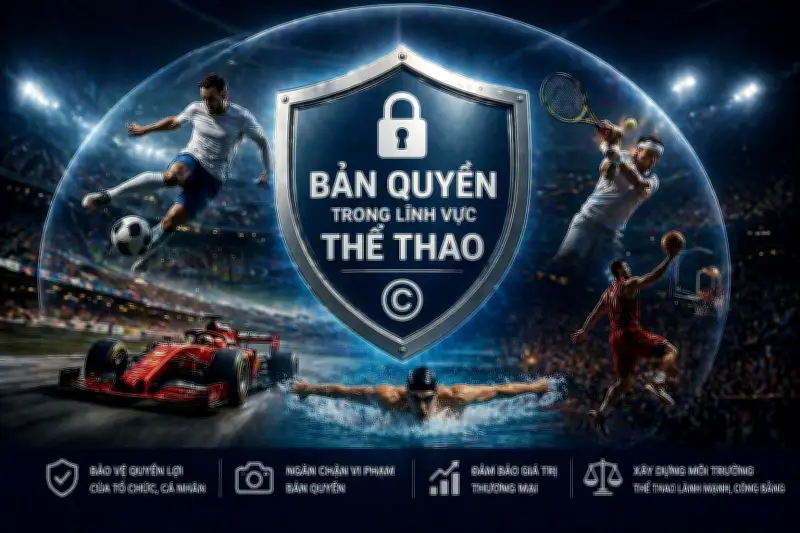 Khai thác quyền sở hữu trí tuệ trong thể thao: Từ nhận diện đến kiến tạo giá trị