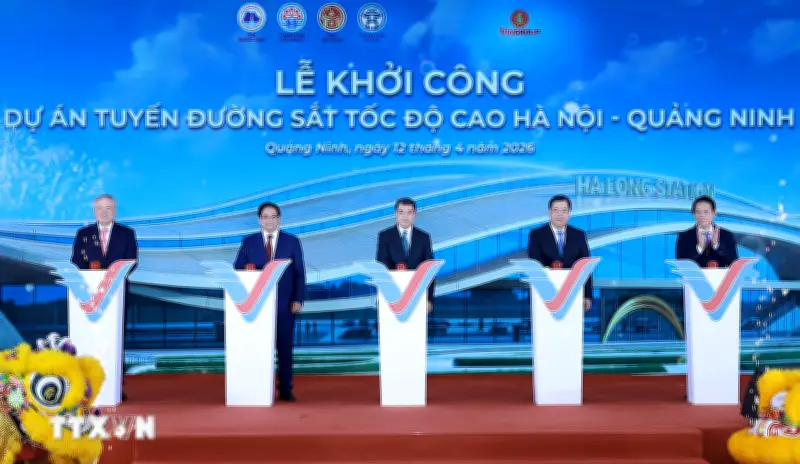 Khởi công siêu dự án đường sắt tốc độ cao liên vùng đầu tiên tại Việt Nam