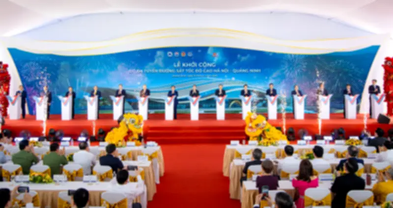 Khởi Công Tuyến Đường Sắt Cao Tốc Hà Nội - Quảng Ninh, Rút Ngắn Hành Trình Xuống Còn 23 Phút