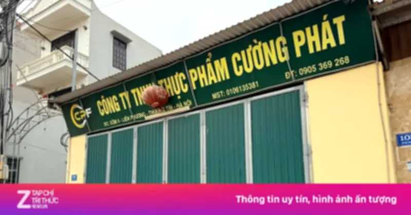 Khởi tố vợ chồng giám đốc Cường Phát vì buôn thịt lợn bệnh vào trường học
