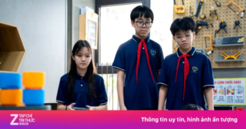 Khám phá phòng học STEM hiện đại bậc nhất tại thủ đô Hà Nội