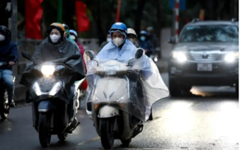 Không khí lạnh dị thường gây mưa dông, đề phòng lốc sét mưa đá