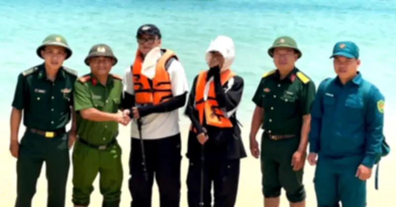 Khánh Hòa: Giải cứu thành công hai du khách Sài Gòn bị lạc khi trekking núi Mũi Đôi