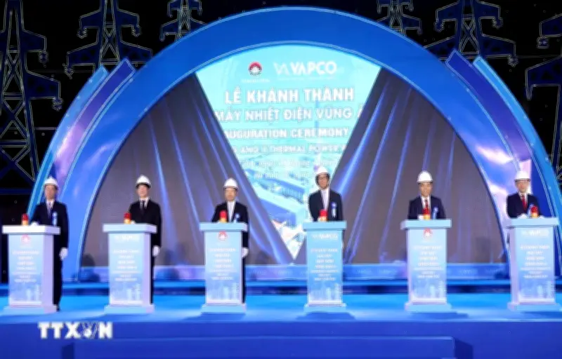 Khánh thành Nhà máy Nhiệt điện Vũng Áng II, thúc đẩy tăng trưởng kinh tế Hà Tĩnh