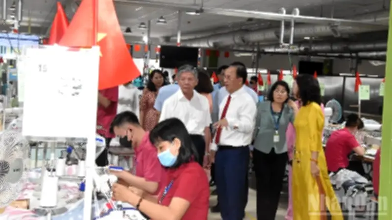 Khu Công Nghiệp Tân Hương Đạt 100% Lấp Đầy, Đồng Tháp Thúc Đẩy Phát Triển Bền Vững