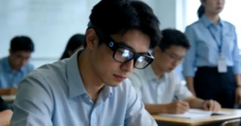Kính AI bùng nổ tại Trung Quốc: Cảnh báo về an ninh, quyền riêng tư và gian lận học đường