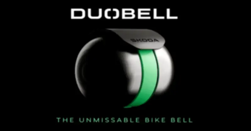 Škoda phát minh chuông xe đạp xuyên tai nghe chống ồn, giải quyết nguy cơ tai nạn giao thông