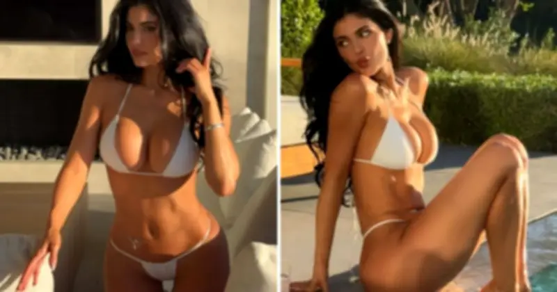 Kylie Jenner Gây Sốt Instagram Với Loạt Ảnh Bikini Nóng Bỏng Bên Hồ Bơi