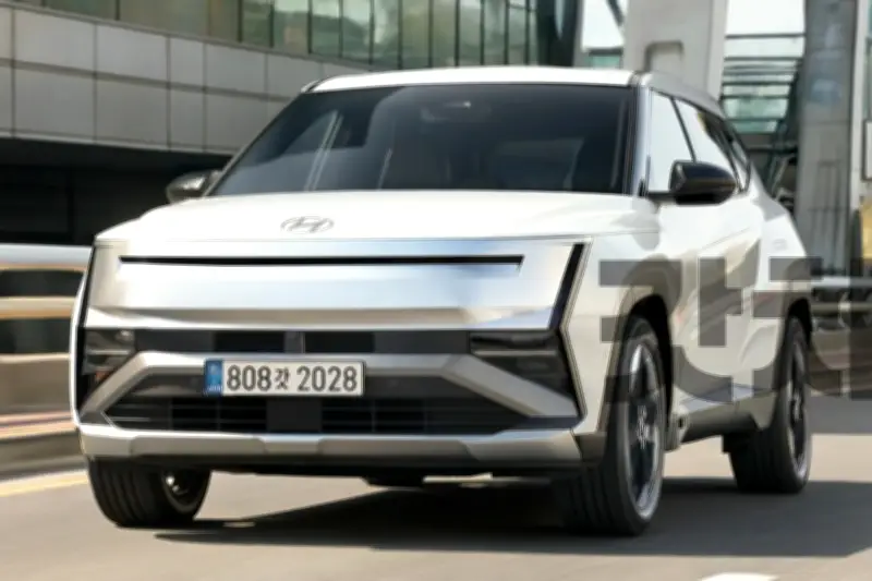 Lộ diện một phần thiết kế ngoại thất của Hyundai Tucson thế hệ mới 2025