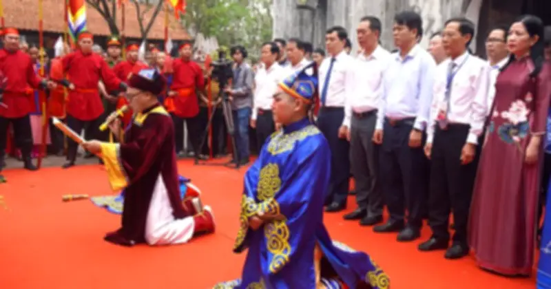 Lễ Hội Đền Bà Triệu 2026 Khai Mạc Trang Trọng Tại Thanh Hóa