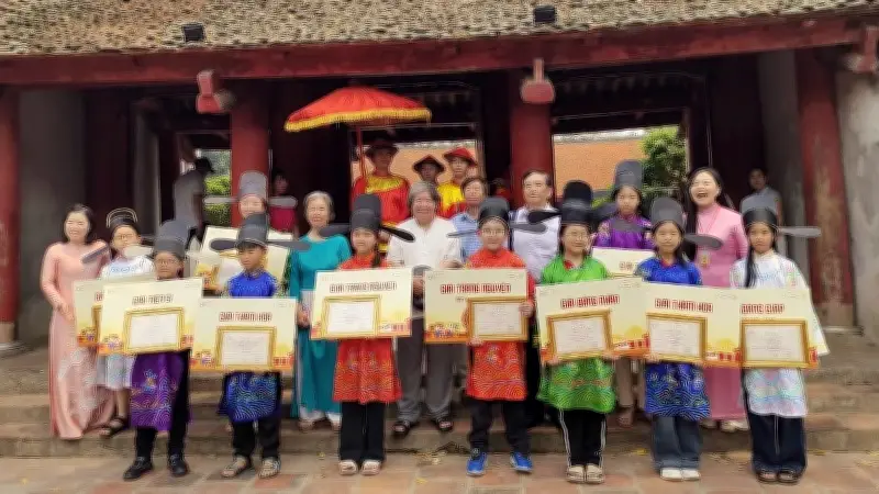 Lễ vinh danh 329 học sinh xuất sắc tại Hội thi Đình Trạng Nguyên Tiếng Việt 2025-2026