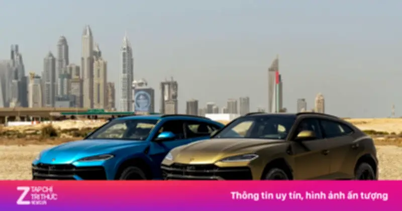 Lamborghini ngừng bán hàng tại Trung Đông do xung đột khu vực
