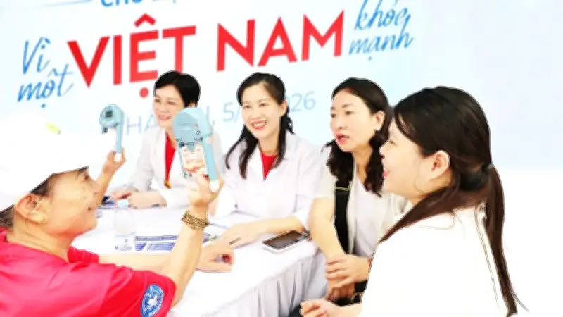 Lan tỏa mạnh mẽ chương trình khám sức khỏe miễn phí toàn dân trên cả nước