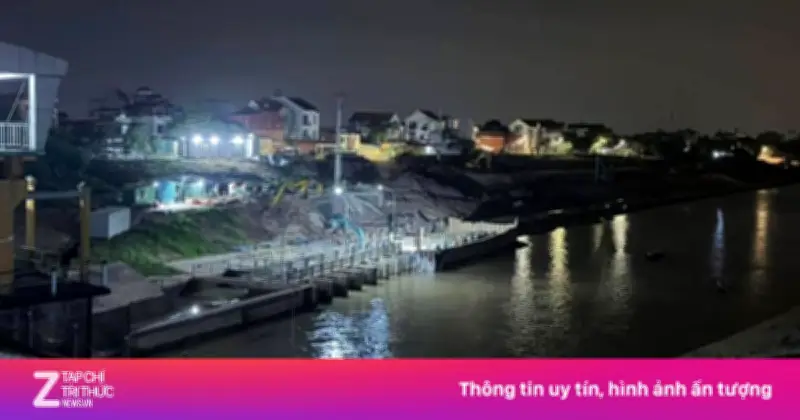 Lực lượng chức năng trắng đêm tìm kiếm 3 mẹ con nghi gieo mình xuống sông Hồng tại Hưng Yên