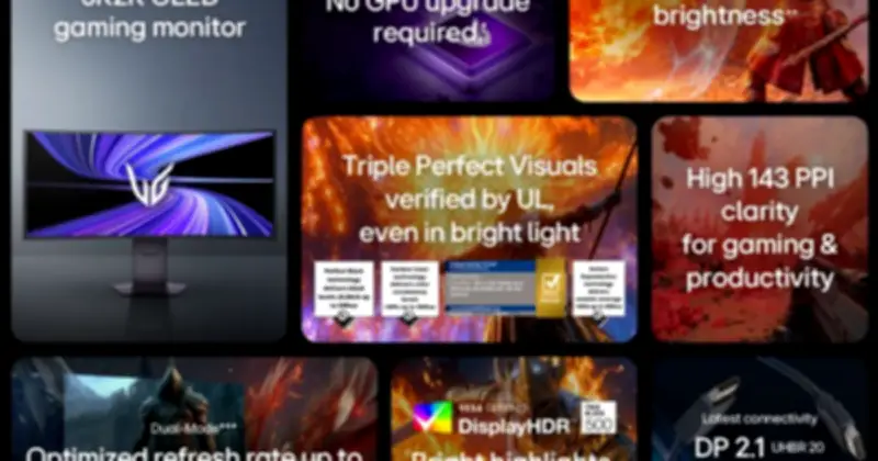 LG UltraGear OLED 39GX950B: Màn hình gaming AI sắp lên kệ toàn cầu với giá 51,6 triệu đồng