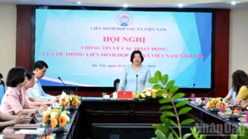 Liên minh Hợp tác xã Việt Nam khởi động Tháng hành động 2026 với chủ đề 80 năm đồng hành