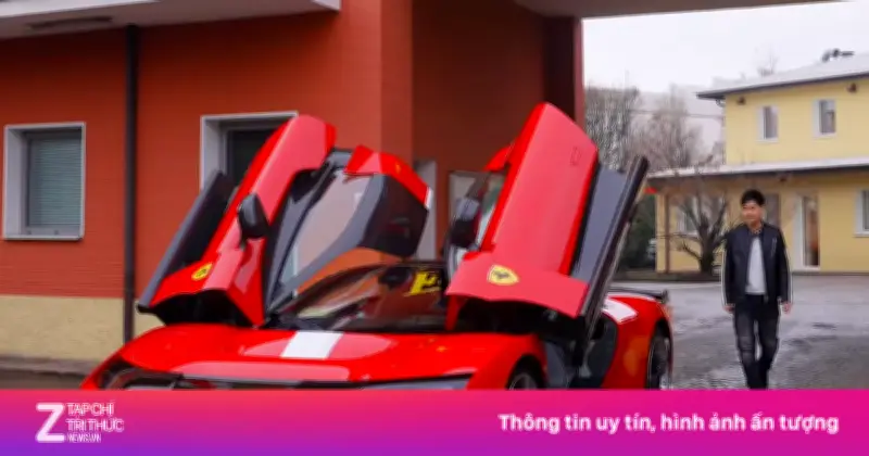 Lâm Chí Dĩnh sở hữu Ferrari F80 đầu tiên tại châu Á, giá hơn 3,9 triệu USD