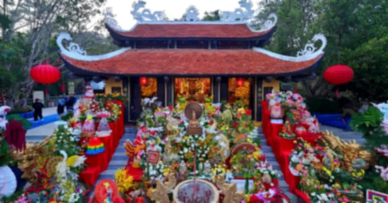 Lâm Đồng trang nghiêm tổ chức Giỗ tổ Hùng Vương 2026 tại Đền thờ Âu Lạc