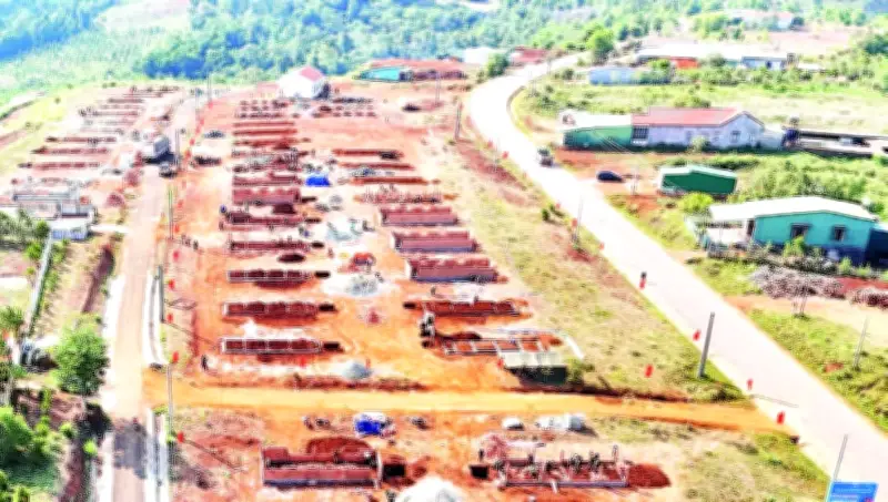 Lâm Đồng: Xây dựng điểm dân cư biên giới, quân dân đồng lòng hoàn thành trước 30/4