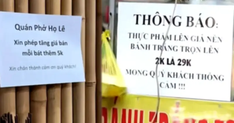 Làn sóng tăng giá dịch vụ: Từ hàng ăn đến cắt tóc, giữ xe đều tăng