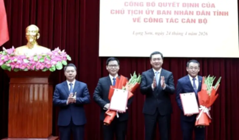 Lạng Sơn bổ nhiệm giám đốc hai sở Dân tộc và Văn hóa