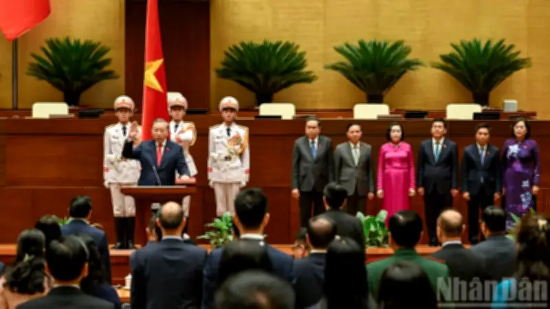 Lãnh đạo các nước gửi điện chúc mừng Tổng Bí thư Tô Lâm, Thủ tướng Lê Minh Hưng và Chủ tịch Quốc hội Trần Thanh Mẫn