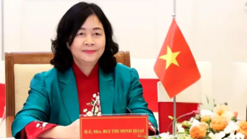 Lãnh đạo Mặt trận Tổ quốc Việt Nam chúc mừng Tết Bunpimay của Lào